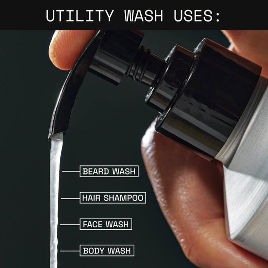 Temple Smoke Utility Beard Wash